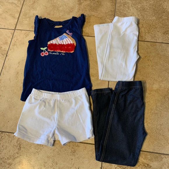 Other - Fourth of July, Red/White/Blue girls Outfit 5